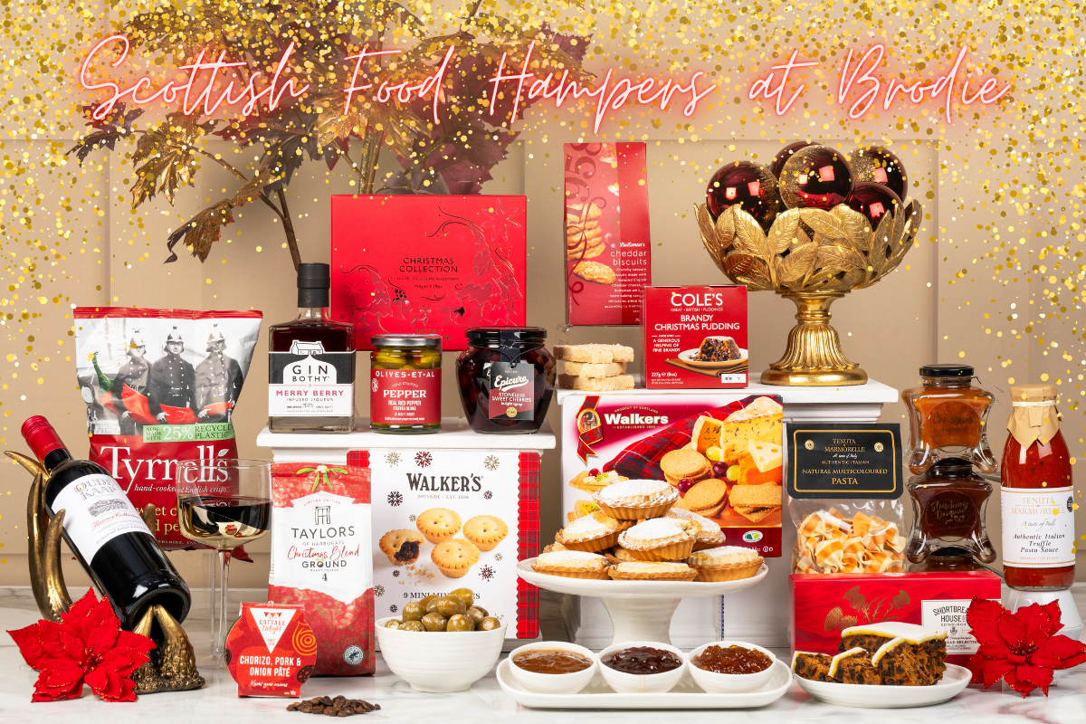 Give the Gift of Luxury This Christmas with Exquisite Scottish Food Hampers from Brodie