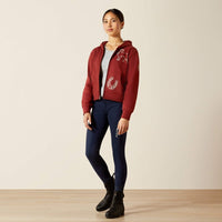 An image of the Ariat Youth Spiffy Full Zip Sweatshirt