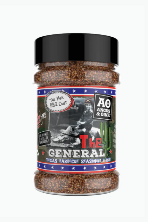 An image of the Angus & Oink The General - Tex Mex BBQ Seasoning.