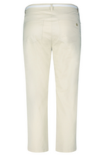An image of the Betty Barclay Slim Fit Trousers in the colour Powder Sand.