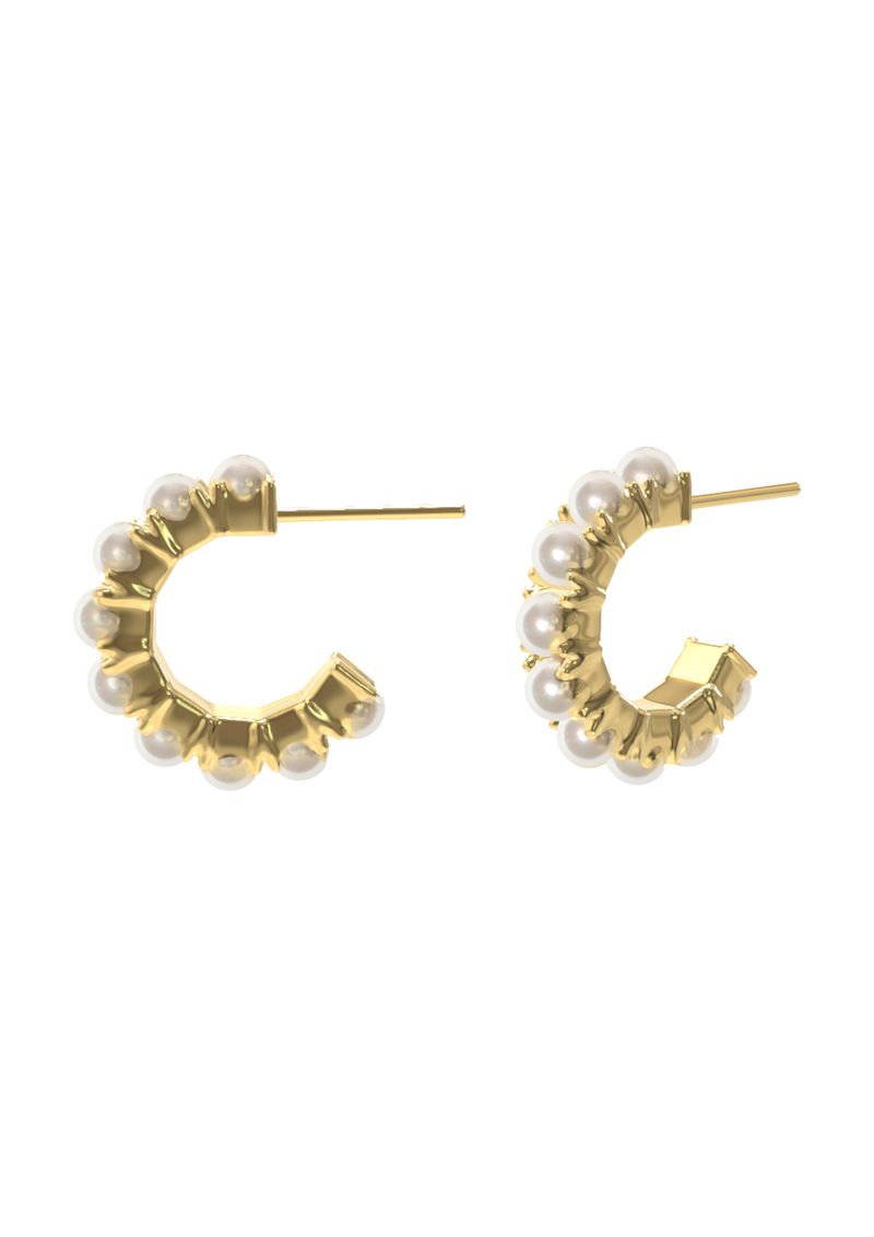 An image of the Edblad Lilo Hoops S Gold
