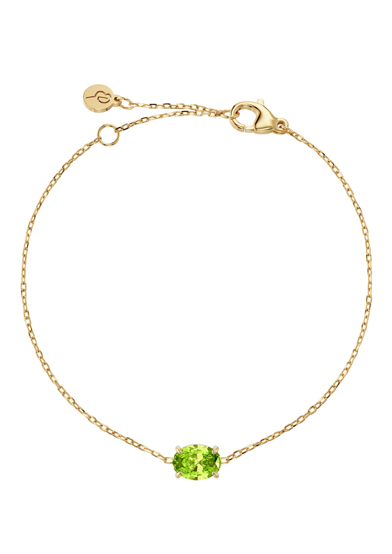 An image of the Edblad Misty Bracelet Green Gold
