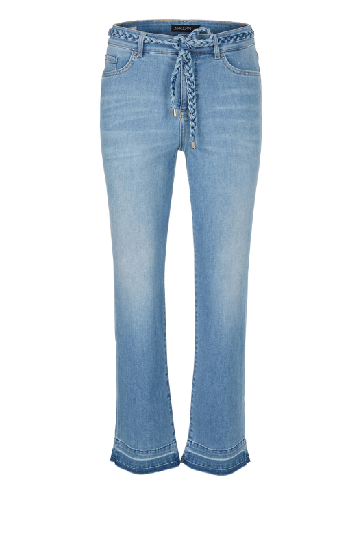 An image of the Marc Cain FYLI 'Rethink Together' Jeans in the colour Blue.