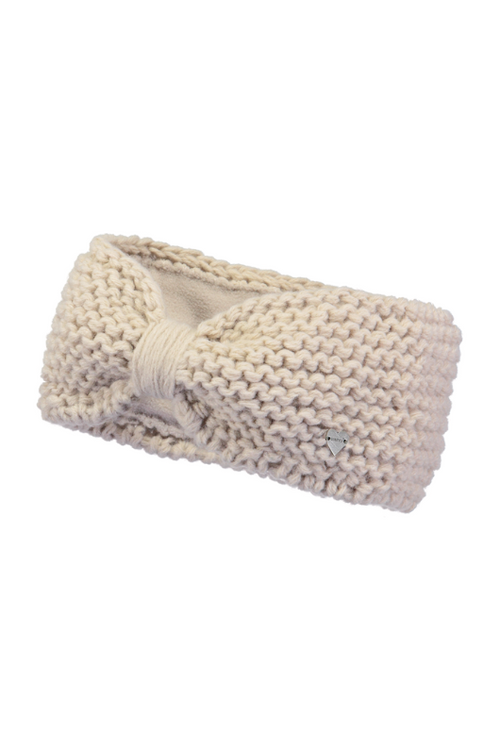 An image of the Barts Ginger Headband in the colour Cream.