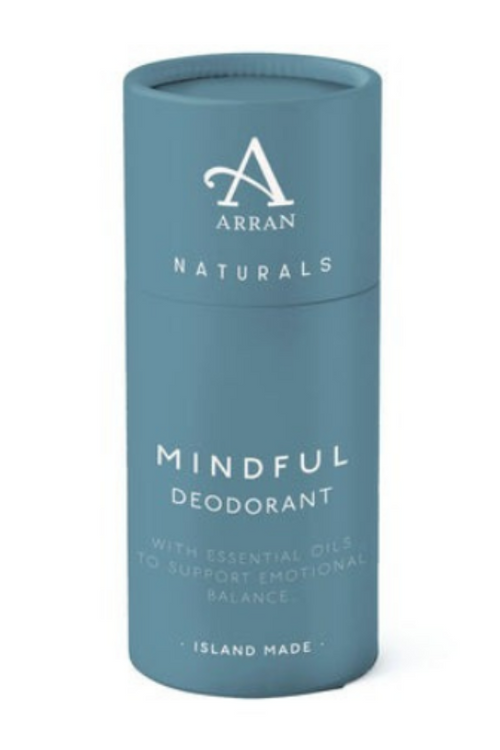 An image of the ARRAN Sense of Scotland Mindful Lemon & Patchouli Natural Deodorant.