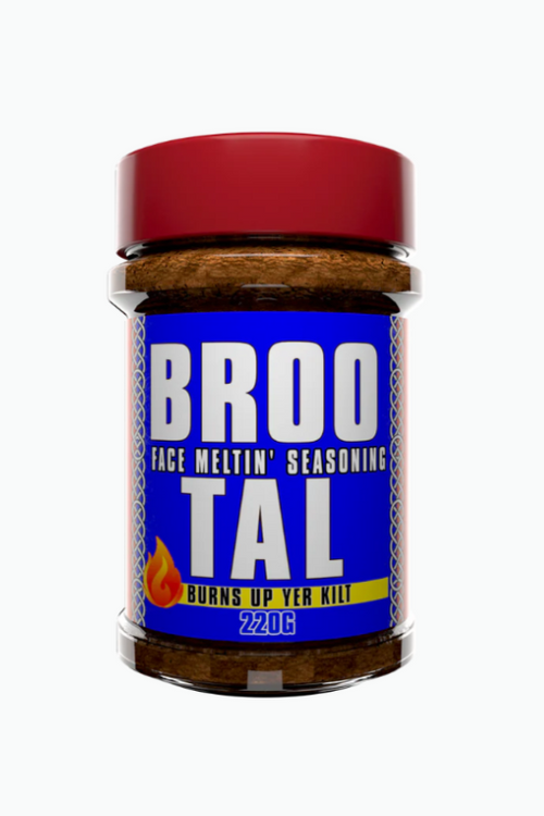 An image of the Broo Tal Rub from Angus & Oink.