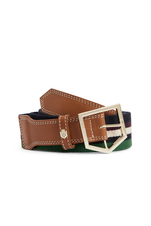 An image of the Fairfax & Favor Boston Belt in the colour Tan Leather.