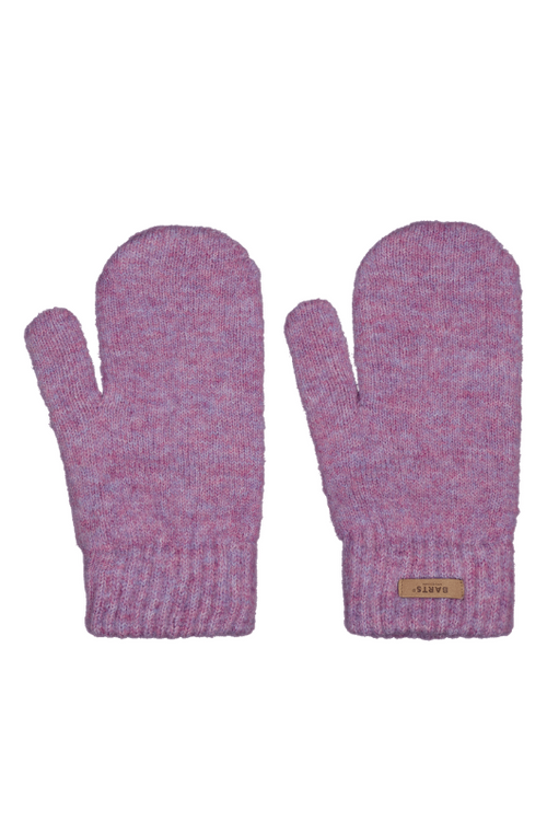 An image of the Barts Witzia Mitt in the colour Berry.