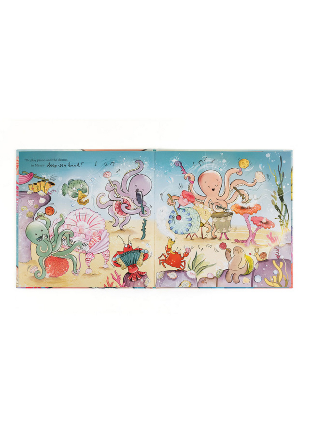 An image of the Jellycat Jellycat Odell's Amazing Arms Book