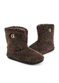 Gosling Snow Tipped Sherpa Slipper Boots