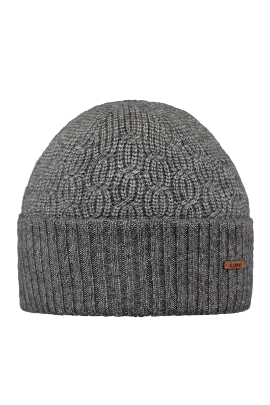 An image of the Barts Laticia Beanie in the colour Dark Heather.