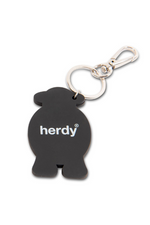 An image of the back of the Herdy Company Chunky Yan Keyring