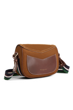 An image of the Fairfax & Favor Boston Handbag in the colour Tan Suede.