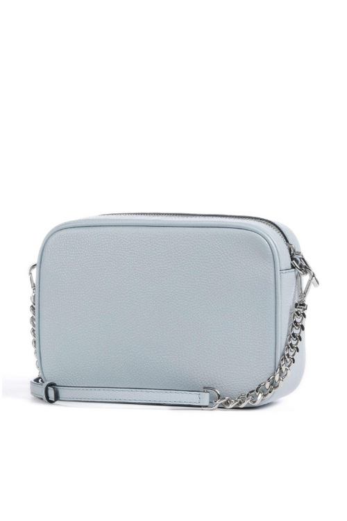 An image of the Michael Kors Jet Set Crossbody Bag in the colour Pale Ocean.