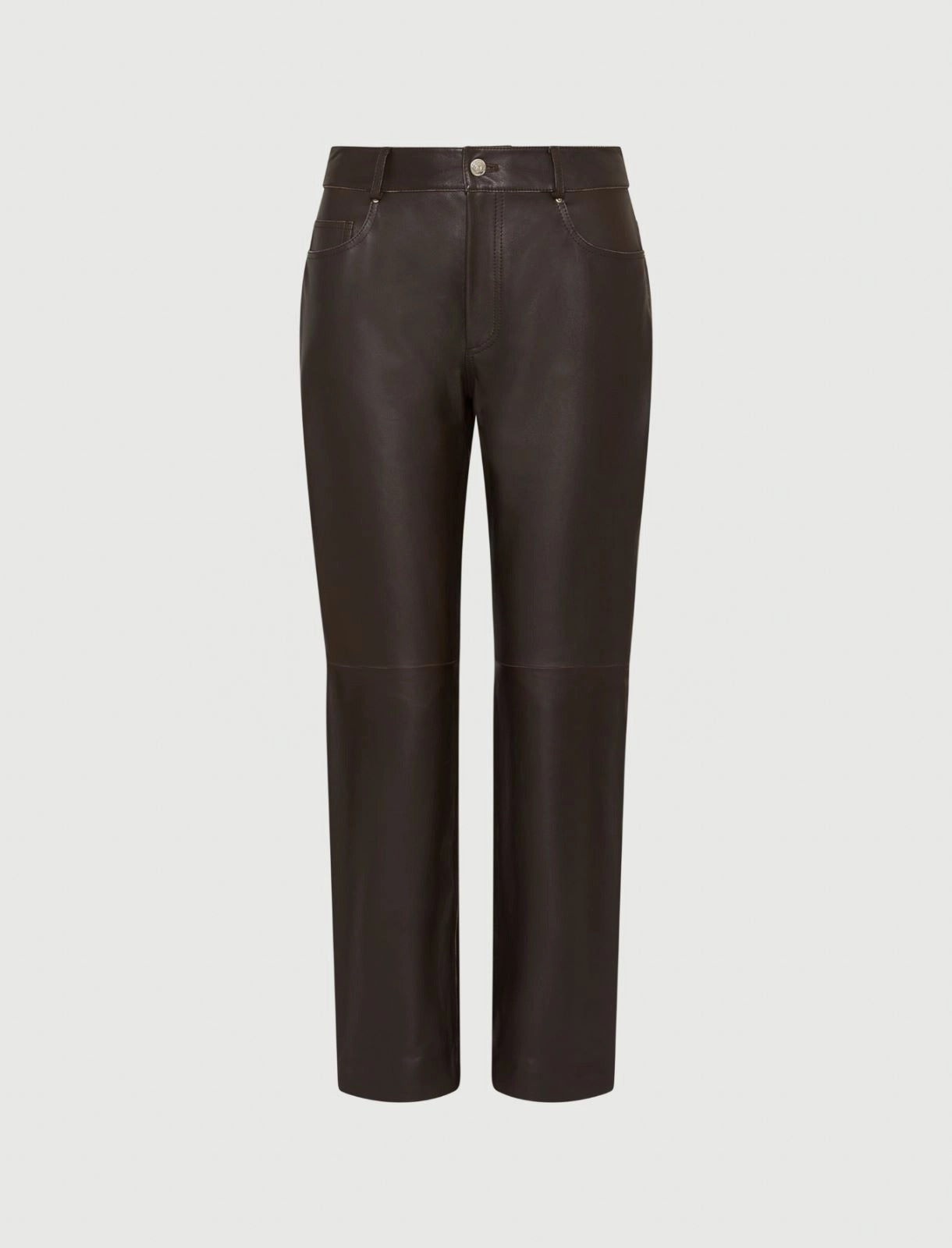 An image of the Marella Doroty Leather Trousers