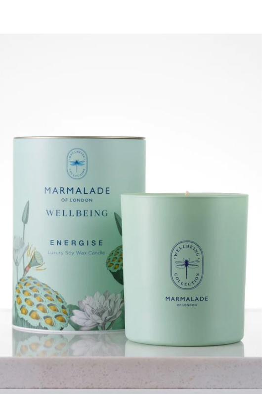 Marmalade of London Wellbeing Candle - A Luxury Soy Wax Candle in Energise scent