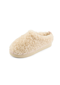 An image of the Bedroom Athletics Alicia Luxury Borg Fleece Platform Mule