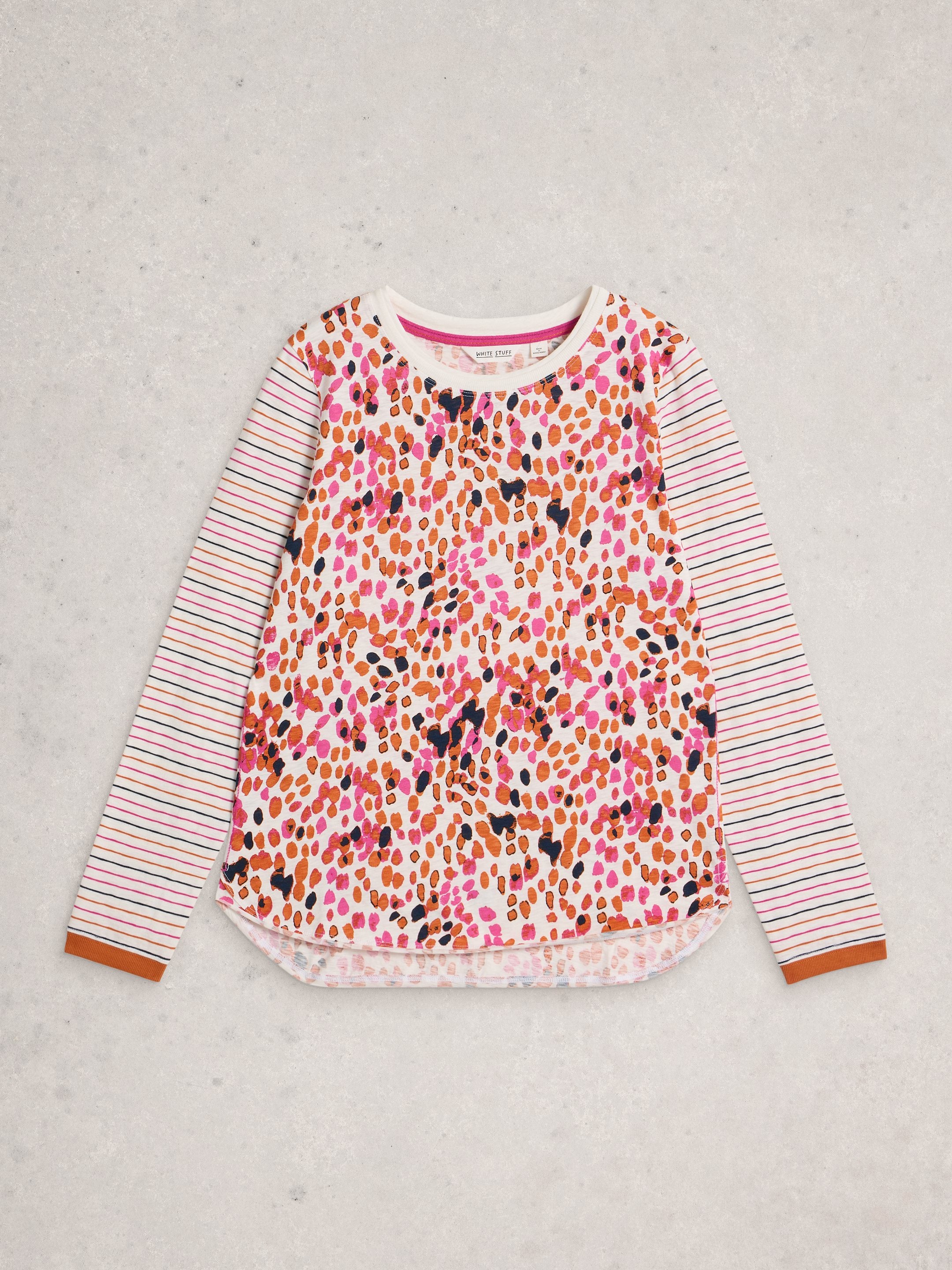 An image of the White Stuff Clara Long Sleeve Tee