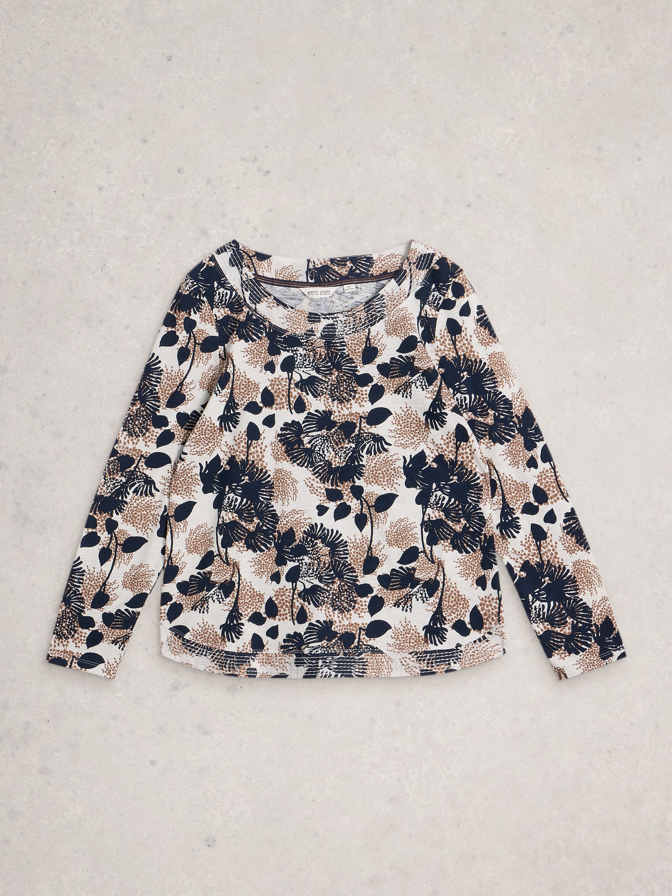 An image of the White Stuff Weaver Long Sleeve Tee