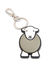 An image of the Herdy Company Chunky Yan Keyring in Grey.
