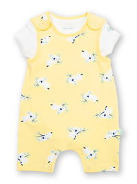 An image of the Kite Koala time dungaree set