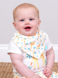 An image of the Kite Hello Giraffe Bib