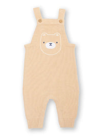 An image of the Kite Baby Bear Knit Dungarees
