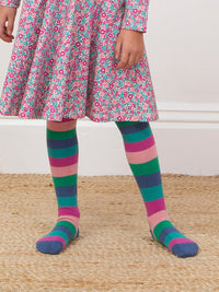 An image of the Kite Stripy Tights