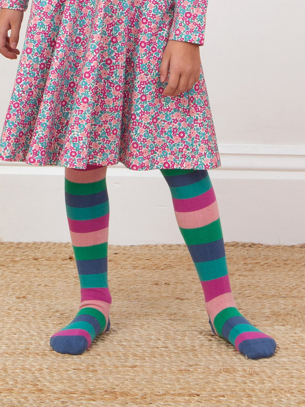 An image of the Kite Stripy Tights