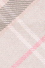 An image of the Barbour Tartan Bandana in the colour Taupe/Pink.