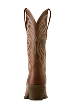 An image of the Ariat Heritage J Toe Stretch Fit Boot in the colour Sassy Brown.