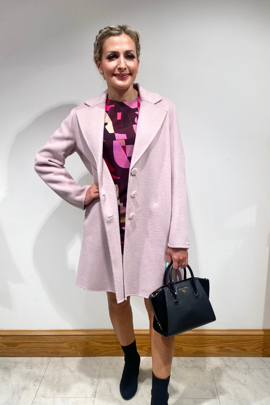 Marella 2025 pink coat