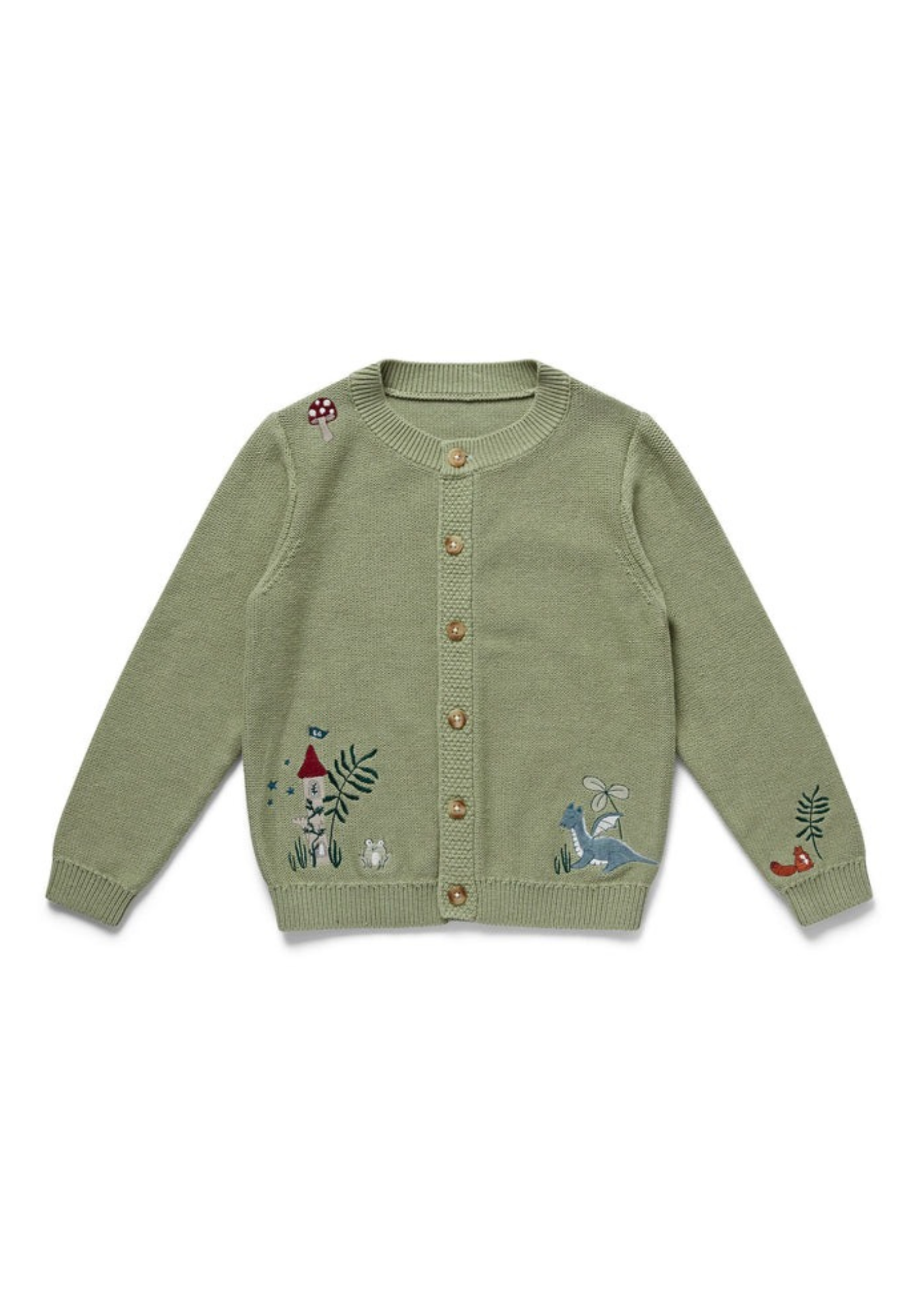 An image of the Eleanor Charles Enchanted Forest Cardigan