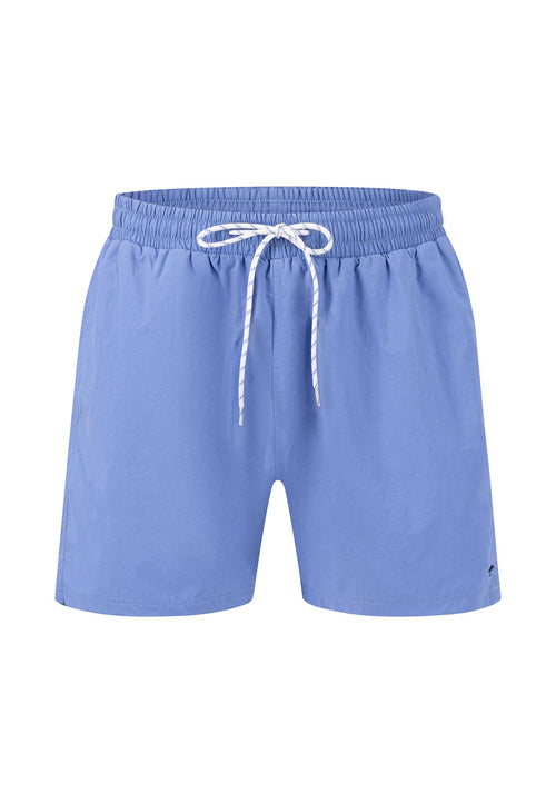 An image of the Fynch-Hatton Swim Shorts in the colour Crystal Blue.