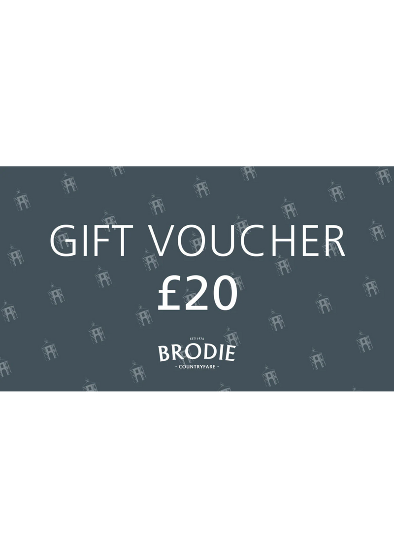 An image of the Brodie Countryfare Gift Voucher £20
