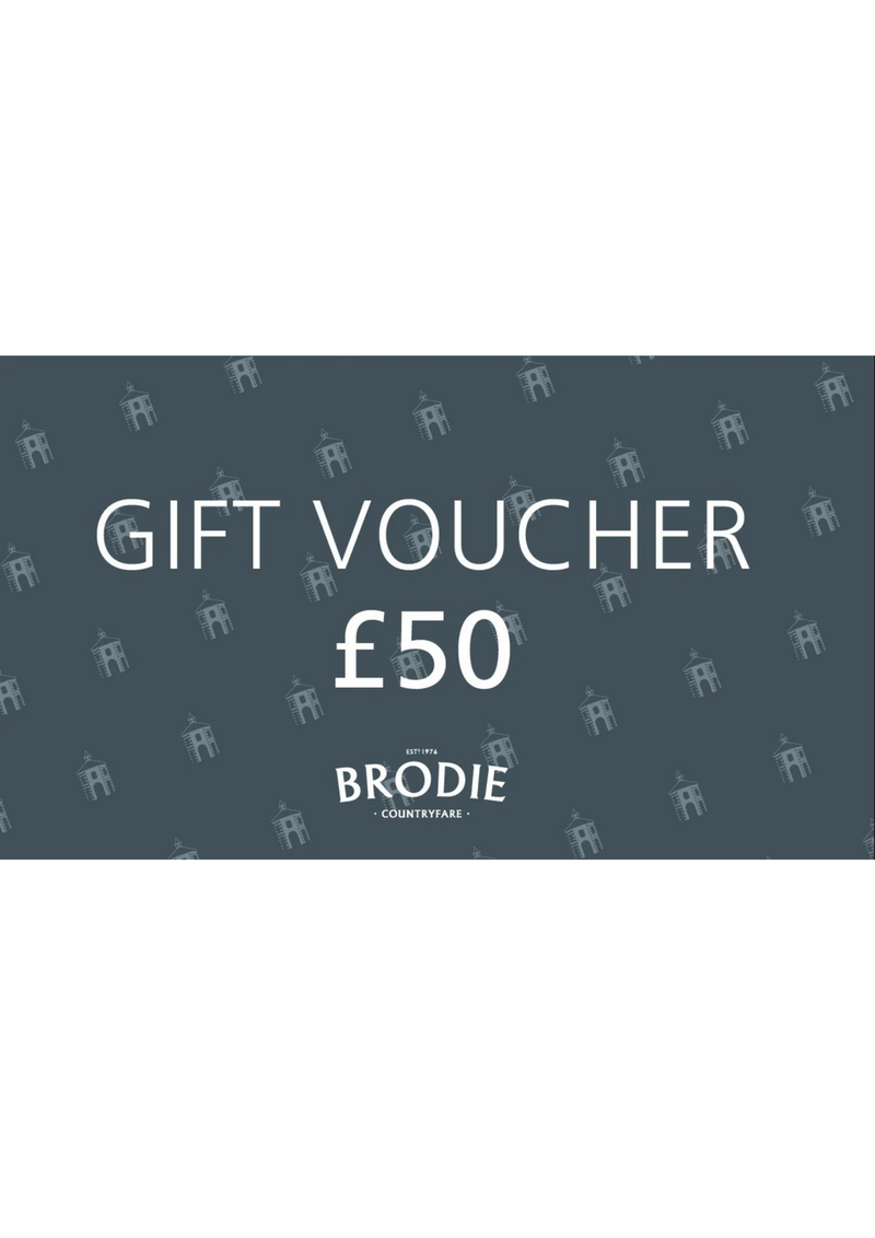 An image of the Brodie Countryfare Gift Voucher £50