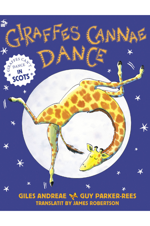 An image of Giraffes Cannae Dance children's picture book.