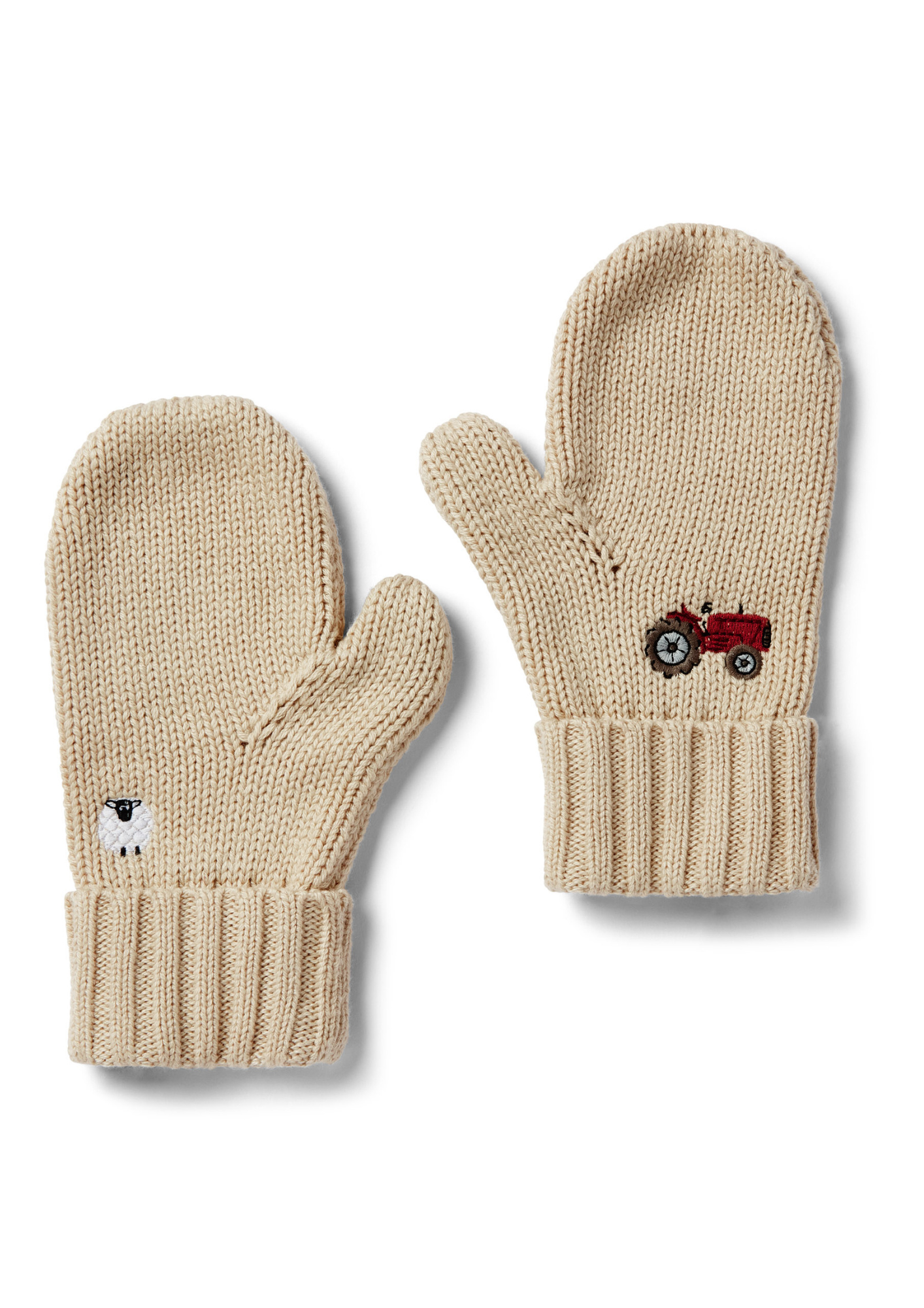 An image of the Eleanor Charles On The Farm Mittens