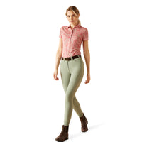 An image of the Ariat Motif Short Sleeve Polo