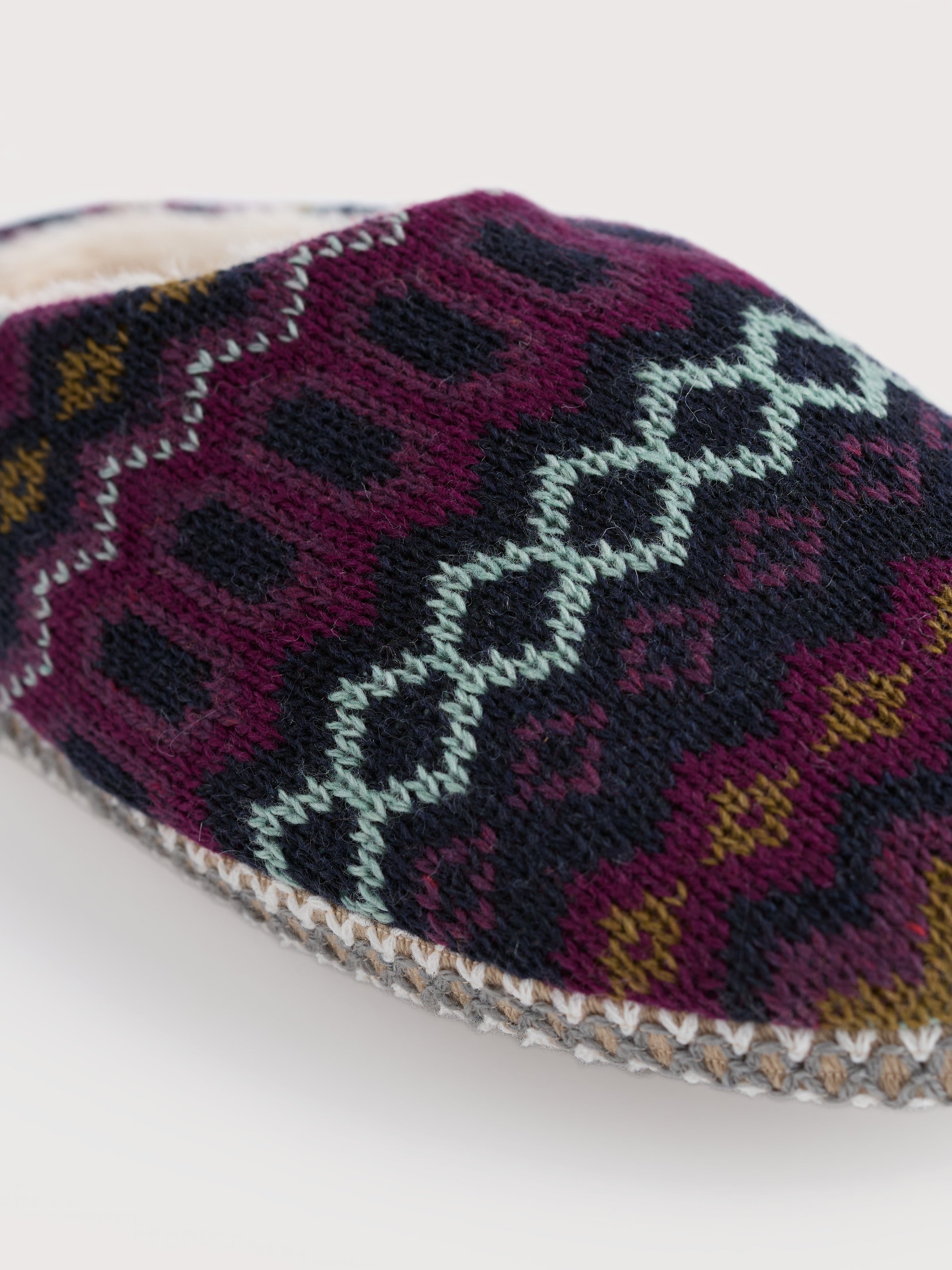 An image of the Seasalt Starry Eyed Slipper Fair Isle Knit