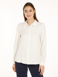 An image of the Tommy Hilfiger Metal Flag Relaxed Fit Shirt