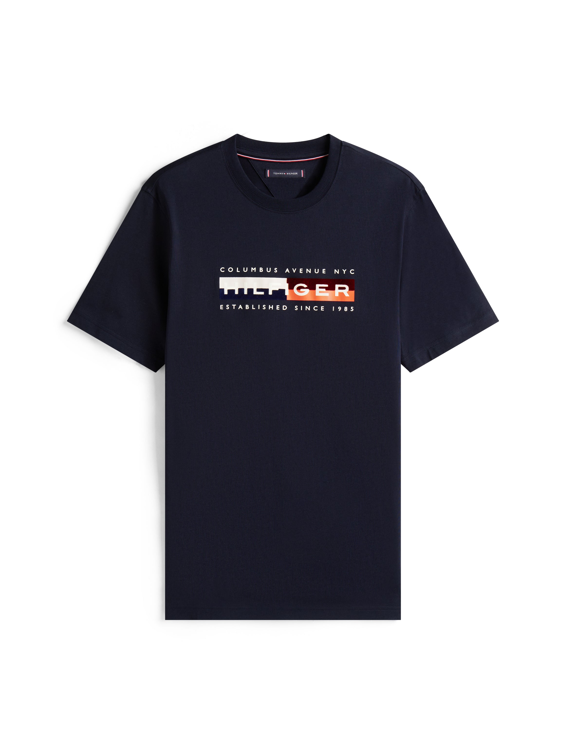 An image of the Tommy Hilfiger TH Colour Block Graphic Tee