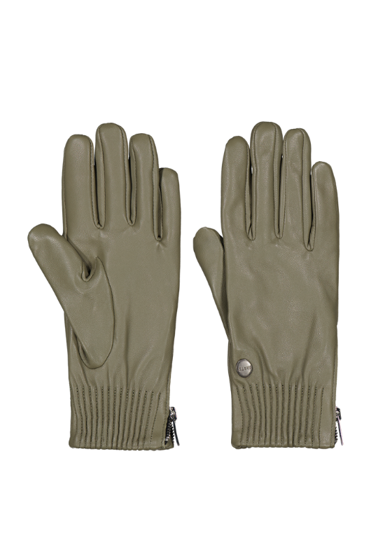 An image of the Barts Bailee Gloves in the colour Pale Army.