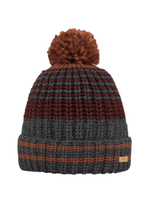 An image of the Barts Edin Beanie in the colour Dark Heather.