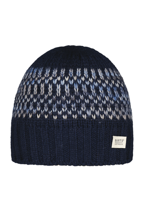 An image of the Barts Mayels Beanie in the colour Navy.