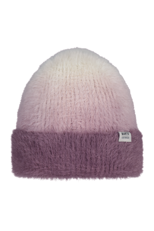An image of the Barts Luola Beanie in the colour Mauve.