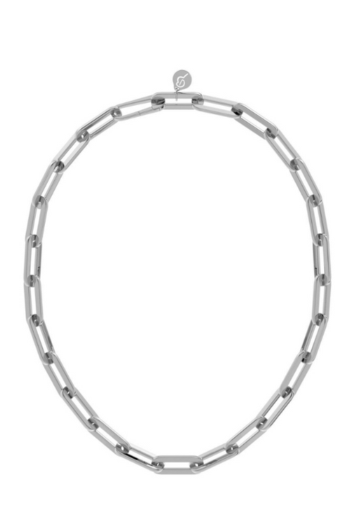 Edblad Ivy Maxi Necklace. A chunky chain link necklace in stainless steel.