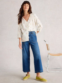 An image of the White Stuff Rae Organic Cotton Top