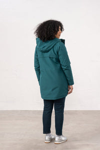 An image of the Lighthouse Scarlet Ladies Coat