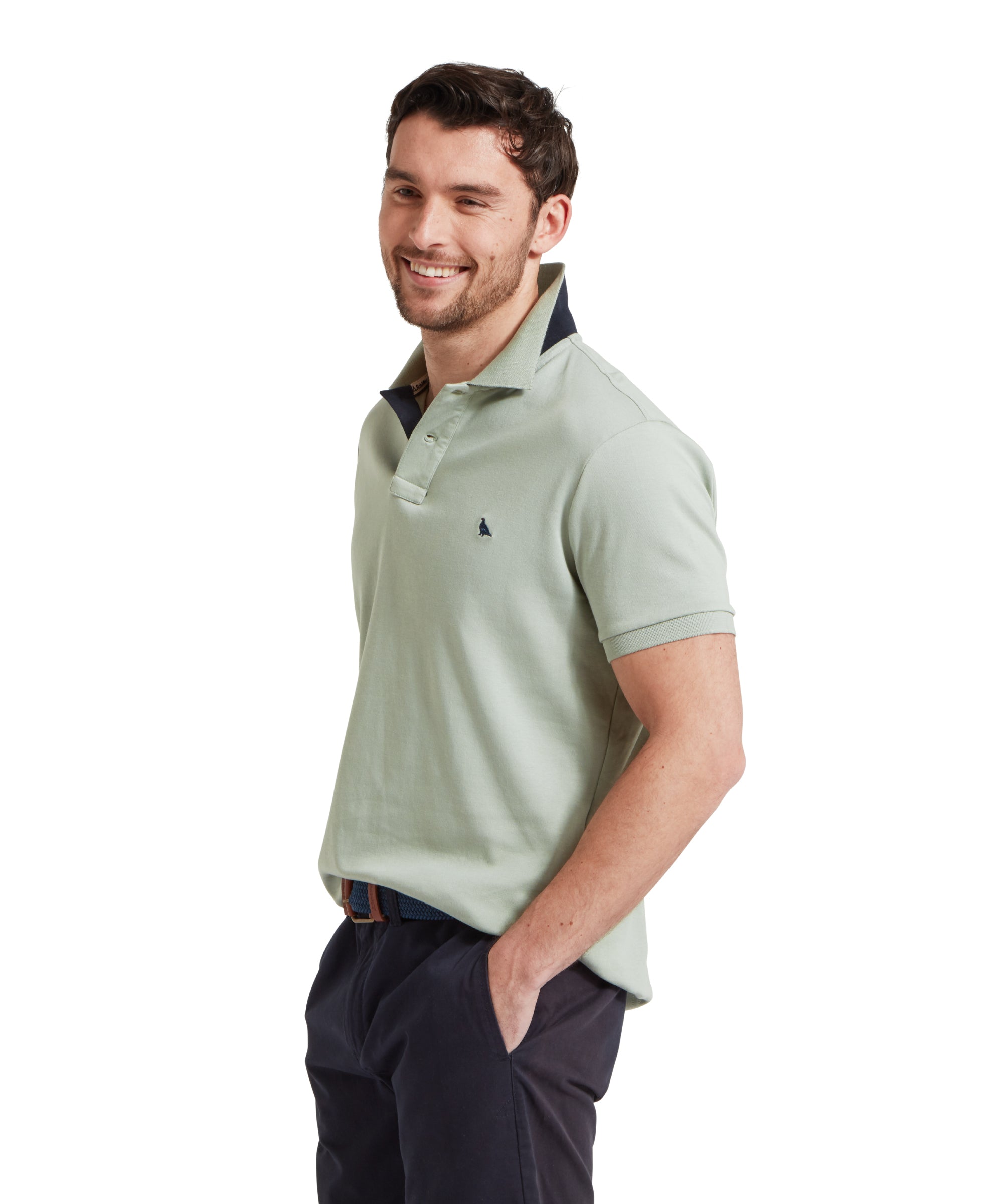 An image of the Schoffel St Ives Jersey Polo Shirt